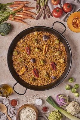 Paella Vegana